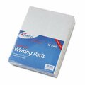 Ampad Evidence Glue Top Narrow Ruled Pads  Ltr  White  12  50-Sheet Pads Pack AM32029